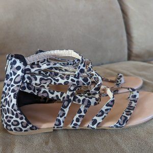 Leopard Print Sandals